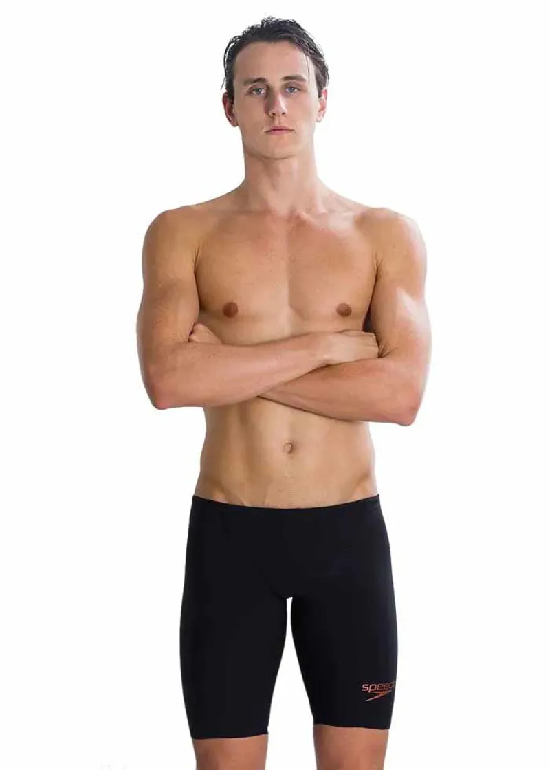 Speedo Men's Fastskin LZR Racer Element Jammer Black/Copper-1